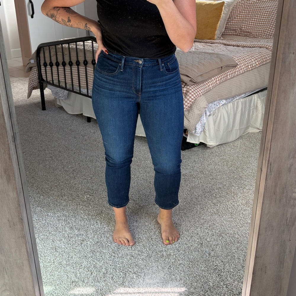 Dark Blue Denim Jeans